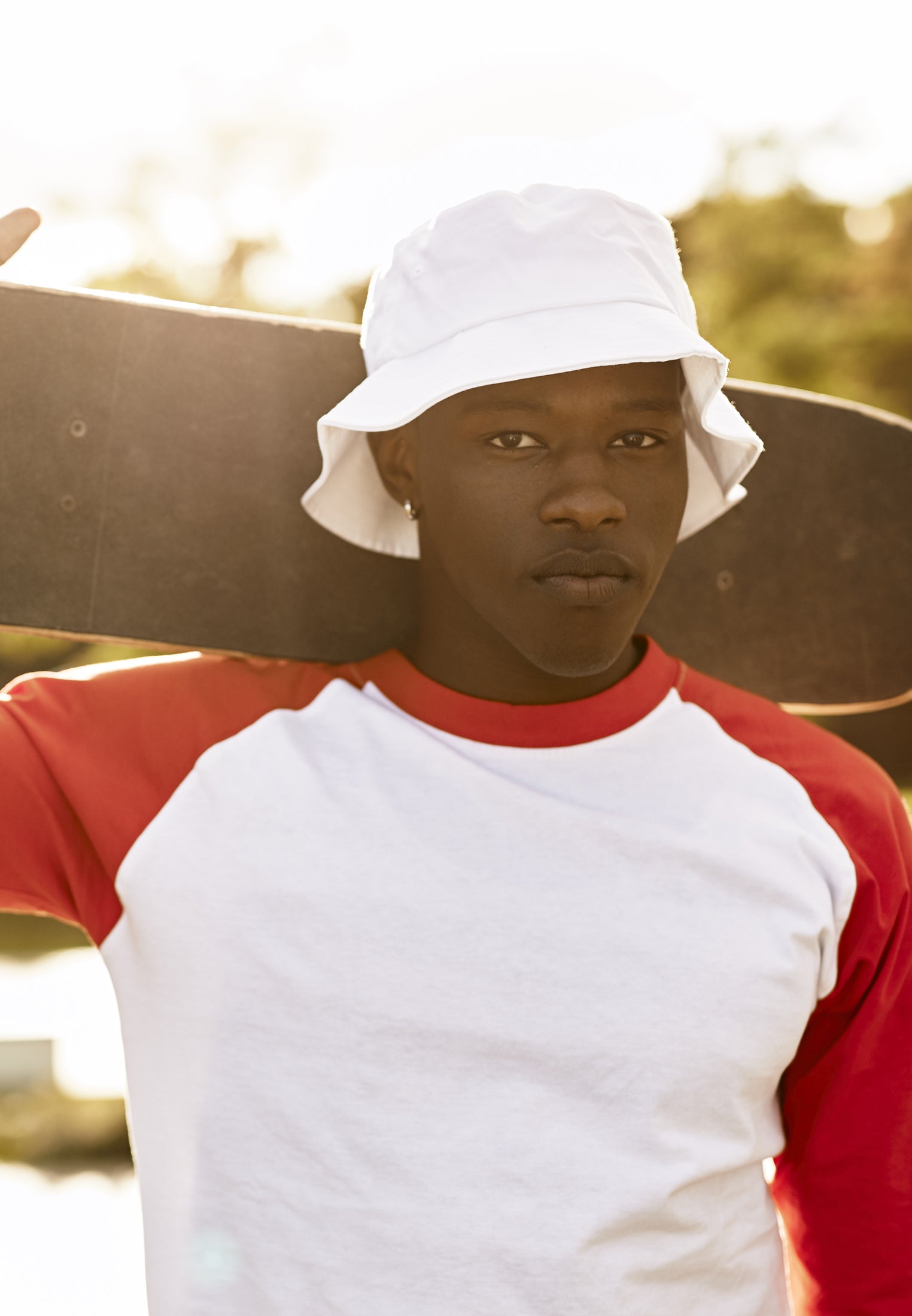 Flexfit Cotton Twill Bucket Hat - White - Headz Up 