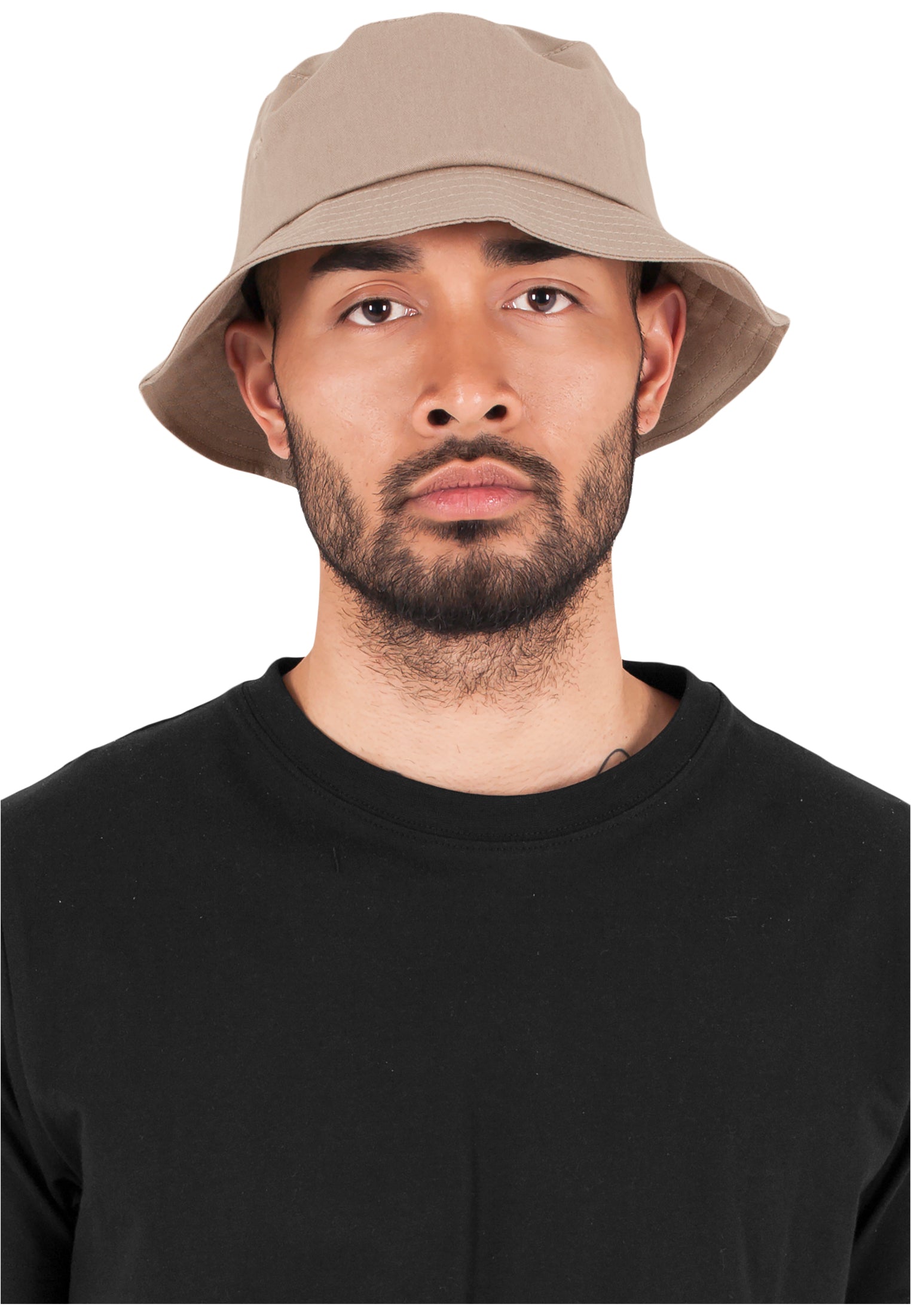 Flexfit Cotton Twill Bucket Hat - Khaki - Headz Up 