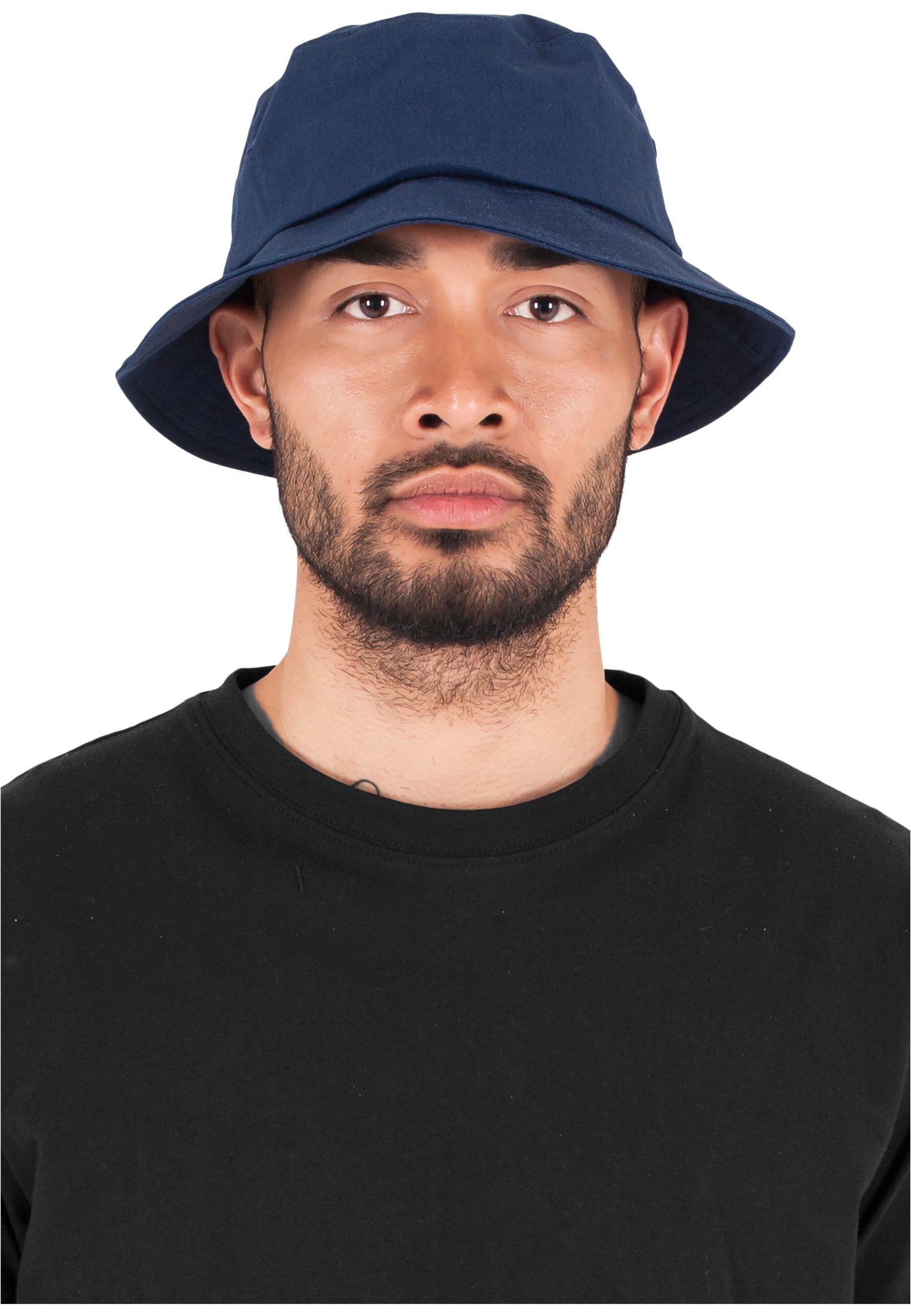 Flexfit Cotton Twill Bucket Hat - Navy - Headz Up 