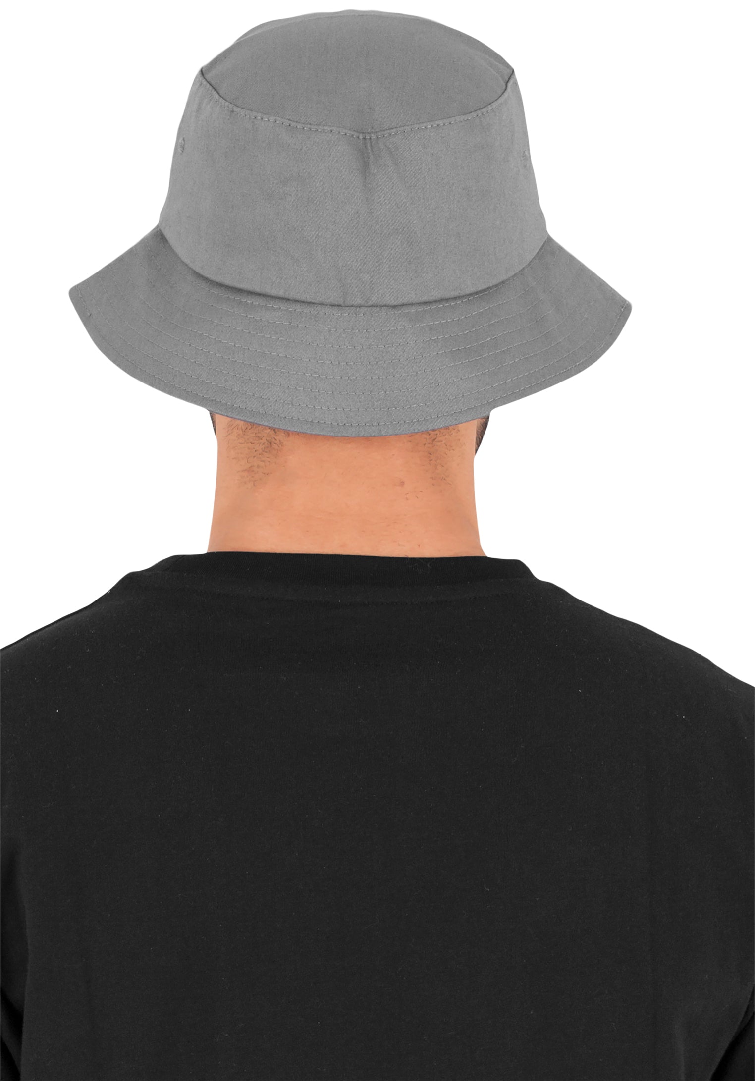 Flexfit Cotton Twill Bucket Hat - Grey - Headz Up 