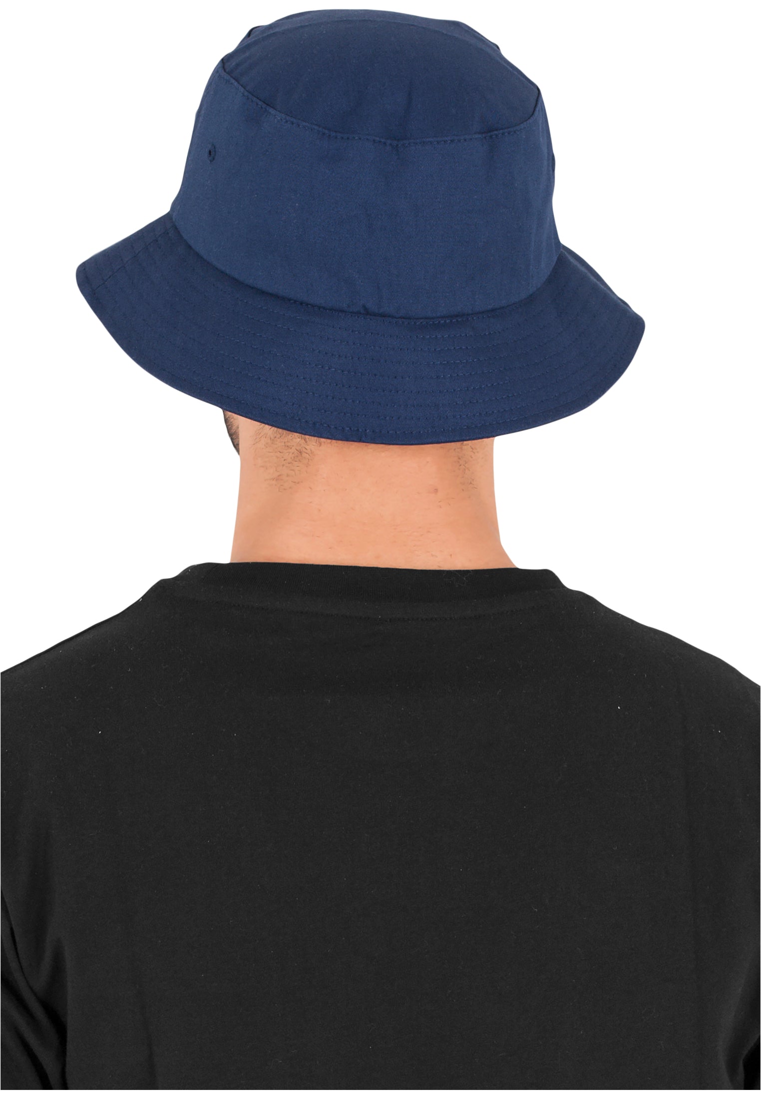 Flexfit Cotton Twill Bucket Hat - Navy - Headz Up 
