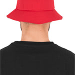 Flexfit Cotton Twill Bucket Hat - Red - Headz Up 