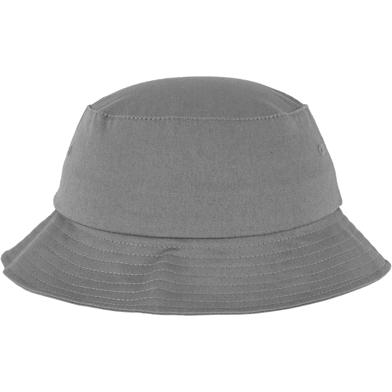 Flexfit Cotton Twill Bucket Hat - Grey - Headz Up 