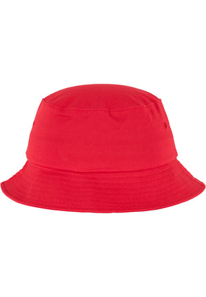 Flexfit Cotton Twill Bucket Hat - Red - Headz Up 