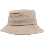 Flexfit Cotton Twill Bucket Hat - Khaki - Headz Up 