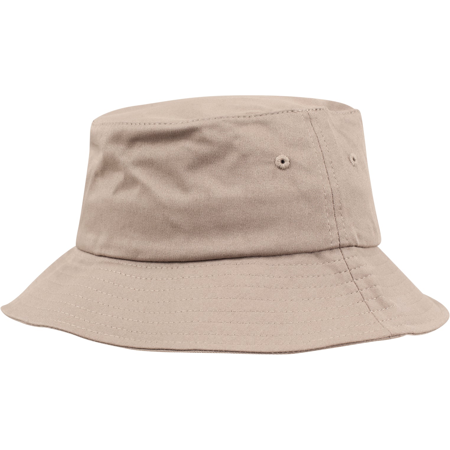 Flexfit Cotton Twill Bucket Hat - Khaki - Headz Up 