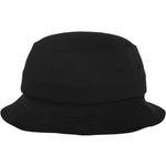 Flexfit Cotton Twill Bucket Hat - Black - Headz Up 
