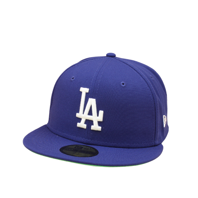 59Fifty Fitted Cap Los Angeles Dodgers CITRUS POP - Blue - Headz Up 