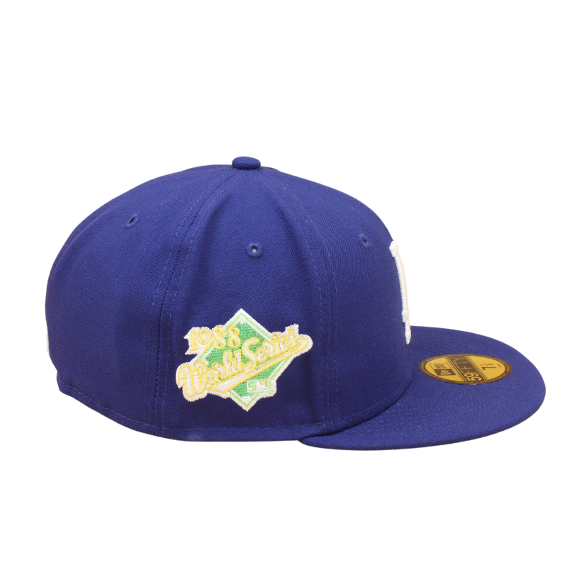 59Fifty Fitted Cap Los Angeles Dodgers CITRUS POP - Blue - Headz Up 