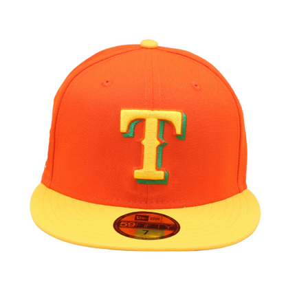 Texas Rangers Cooperstown 59Fifty Fitted All Star Game 95 - Orange/Yellow - Headz Up 
