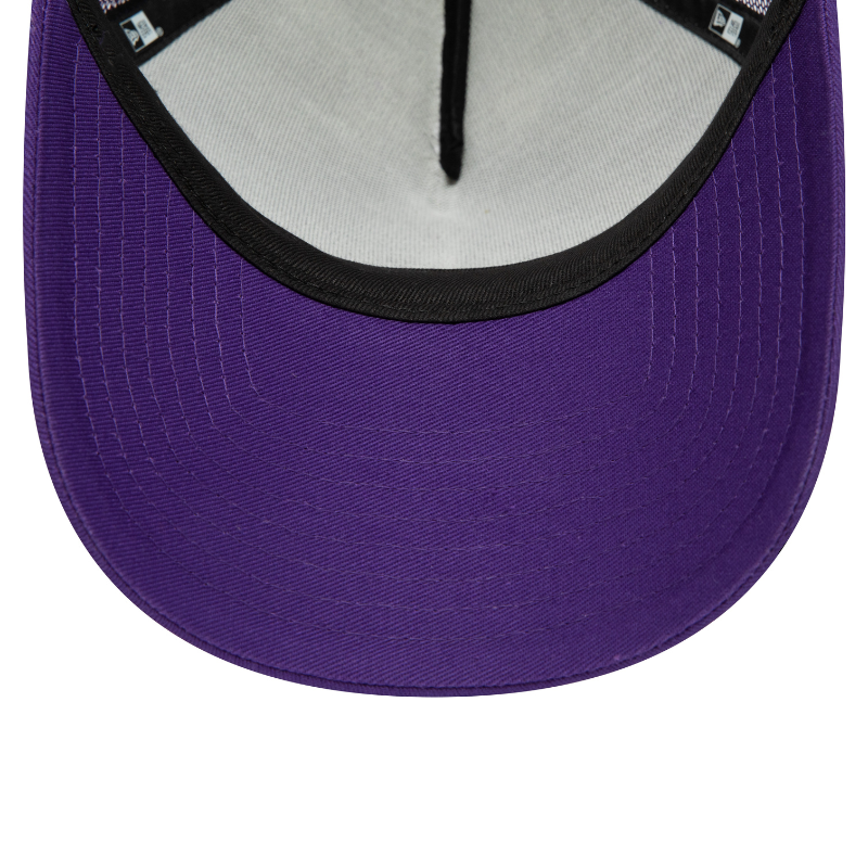 Los Angeles Lakers League Champions Trucker Cap - Purple - Headz Up 