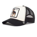 Goorin Bros The Badest Boy - Trucker Cap - White/Black - Headz Up 