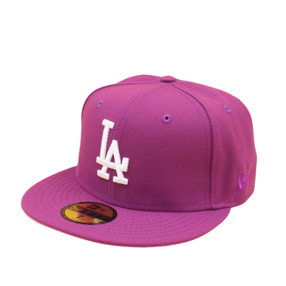 Los Angeles Dodgers Cooperstown 59Fifty Fitted 50th Anniversary - Grape - Headz Up 