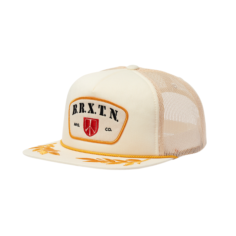 Peace Shield MP Trucker Cap - Off White - Headz Up 