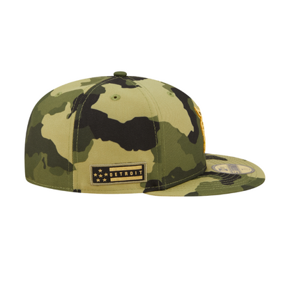 59fifty Fitted Cap Detroit Tigers Armed Forces (2022) - Camo - Headz Up 