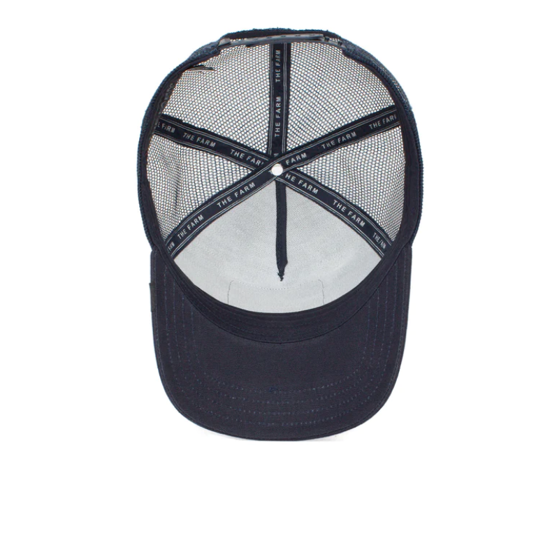 Goorin Bros The Lone Wolf - Trucker Cap - Navy - Headz Up 