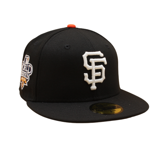 San Francisco Giants Cooperstown 59Fifty Fitted World Series 2010 - Black/Grey - Headz Up 