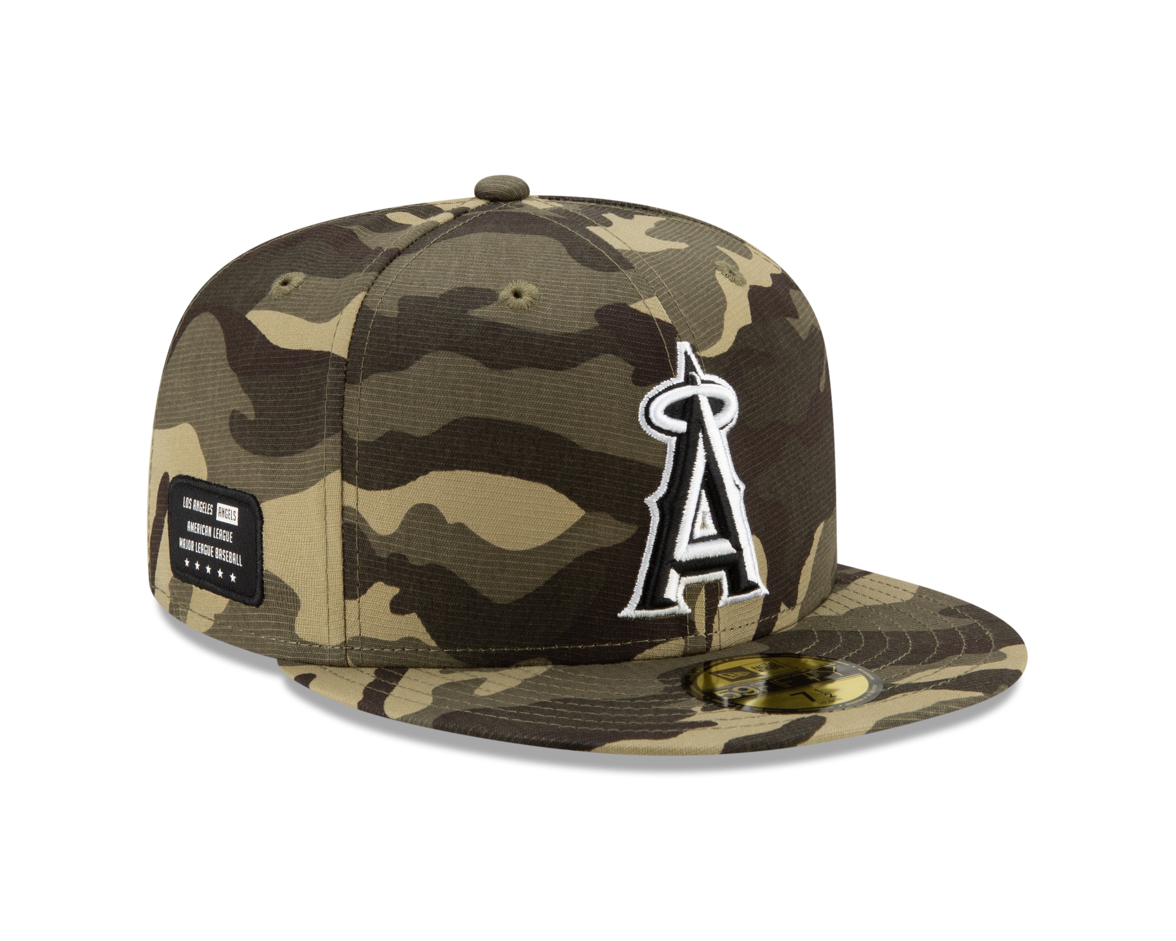 59fifty Fitted Cap Anaheim Angels Armed Forces - Camo - Headz Up 