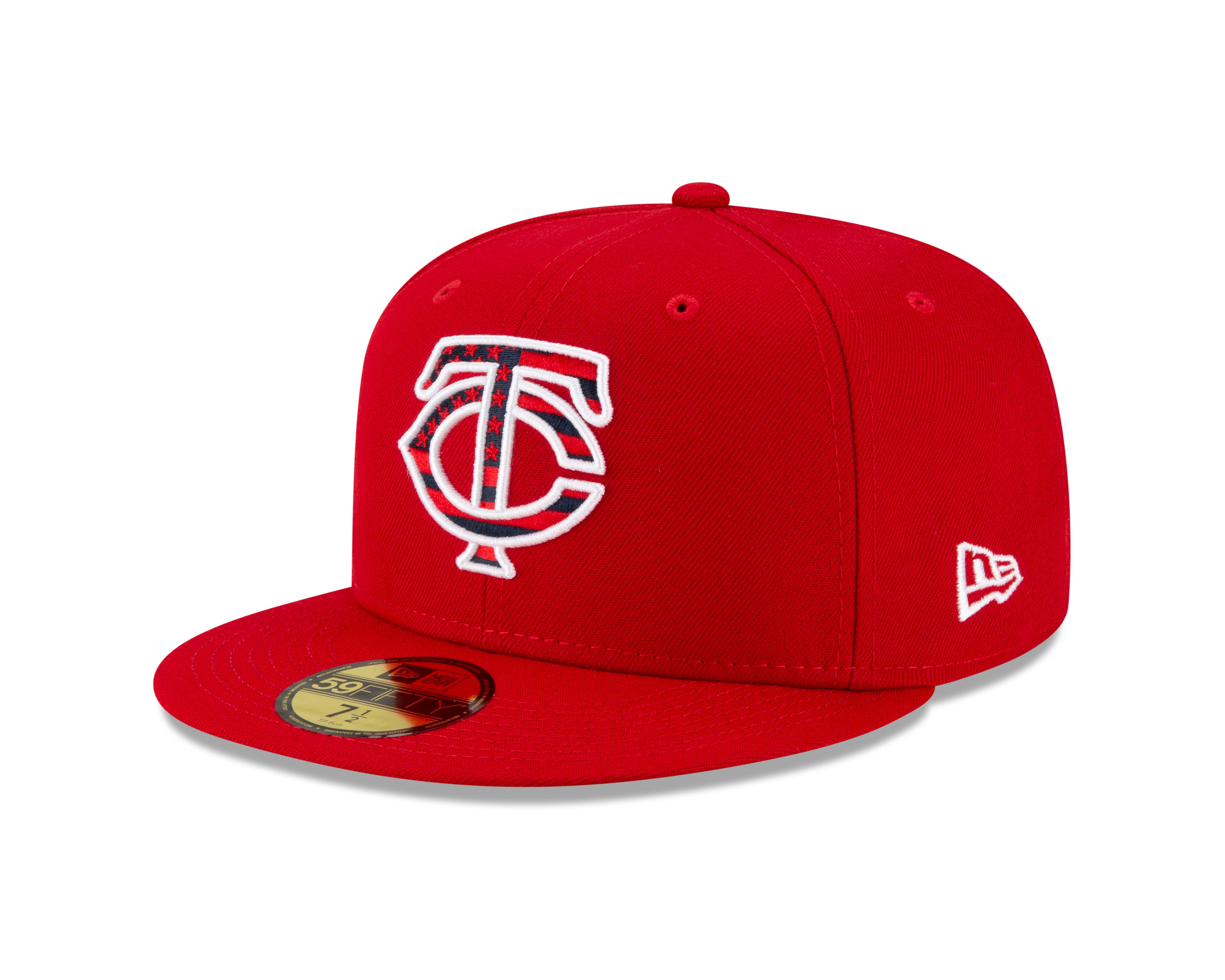59Fifty Fitted Cap July 4 Minnesota Twins - Rød - Headz Up 