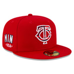 59Fifty Fitted Cap July 4 Minnesota Twins - Rød - Headz Up 
