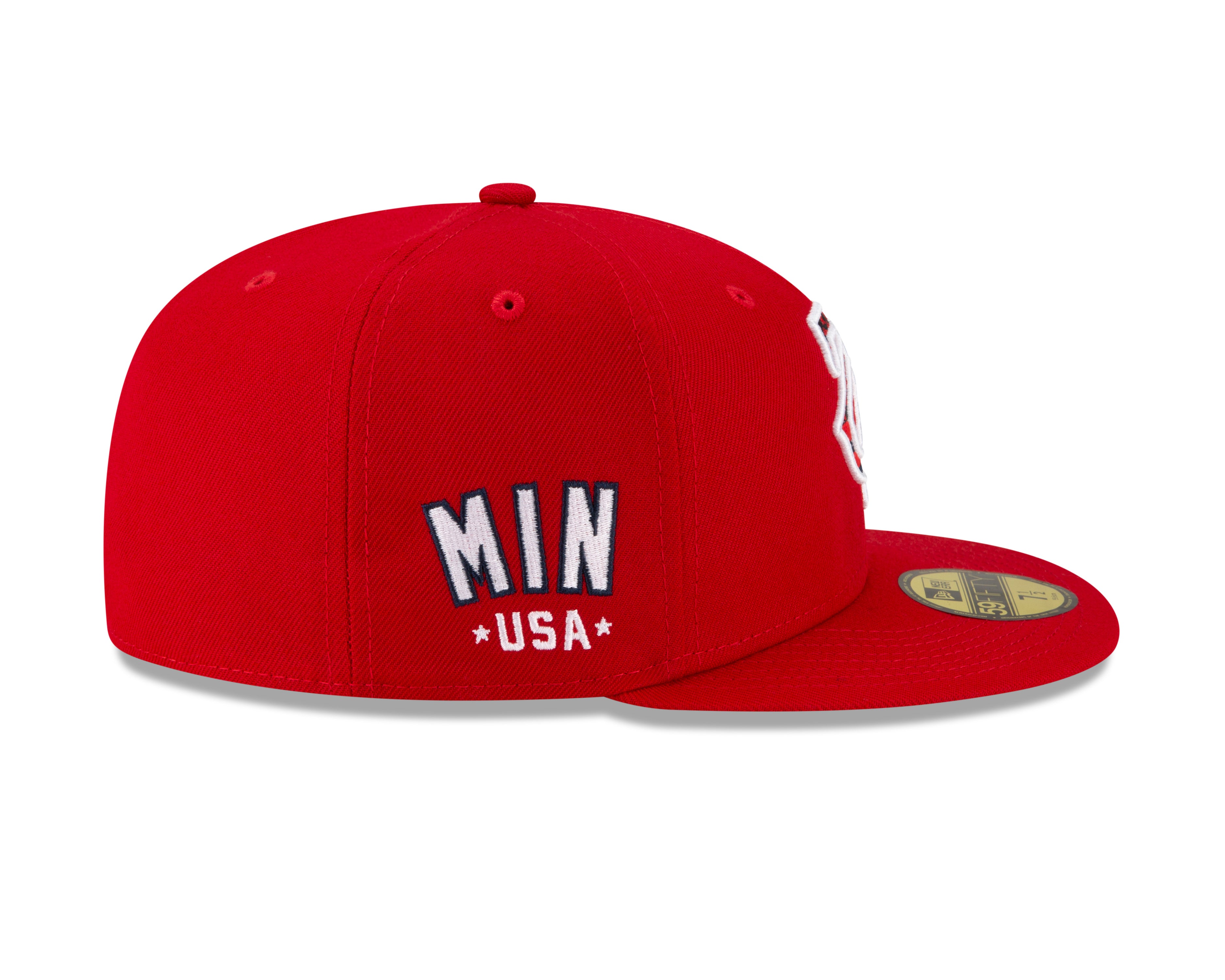 59Fifty Fitted Cap July 4 Minnesota Twins - Rød - Headz Up 