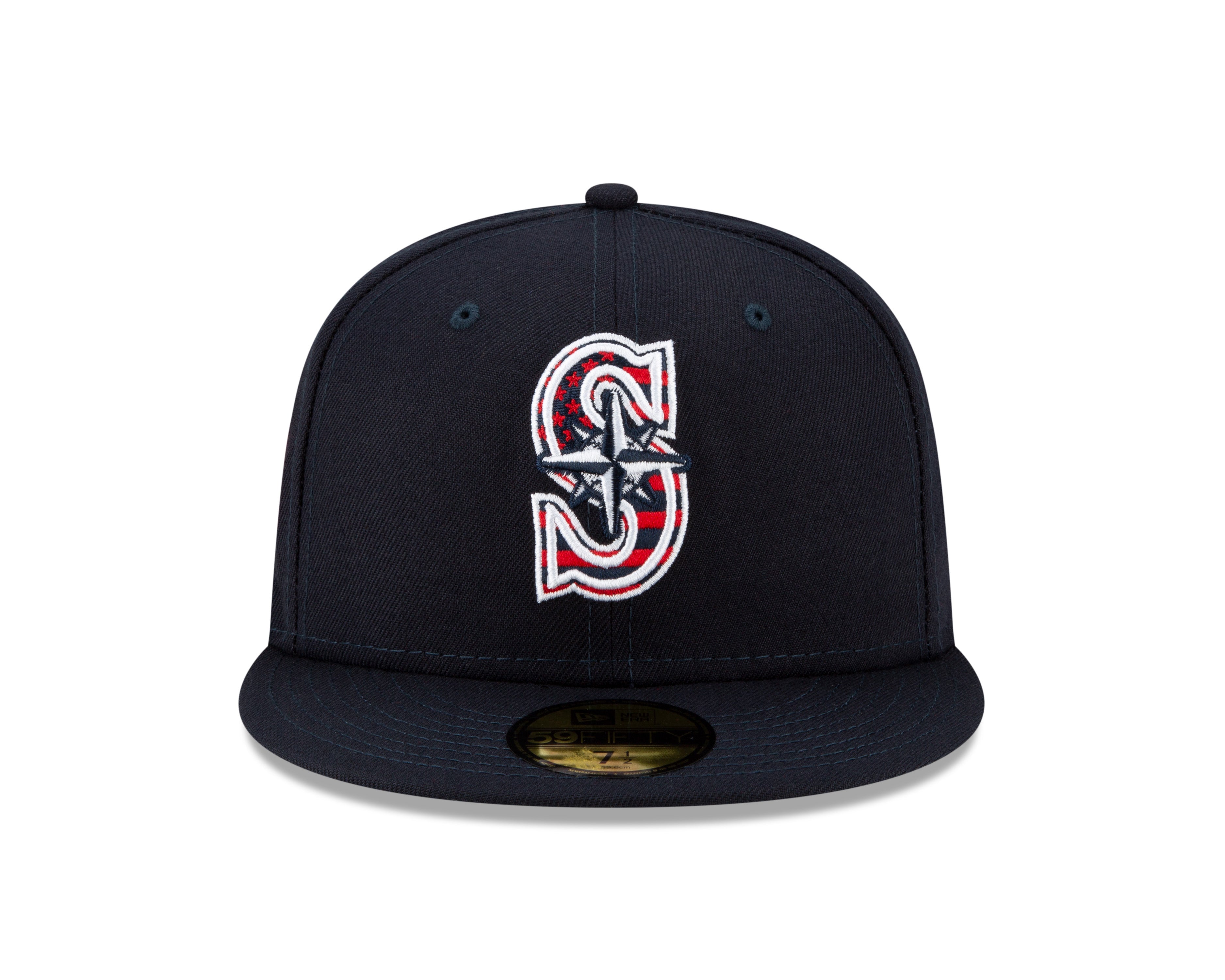 59Fifty Fitted Cap July 4 Seattle Mariners - Navy - Headz Up 