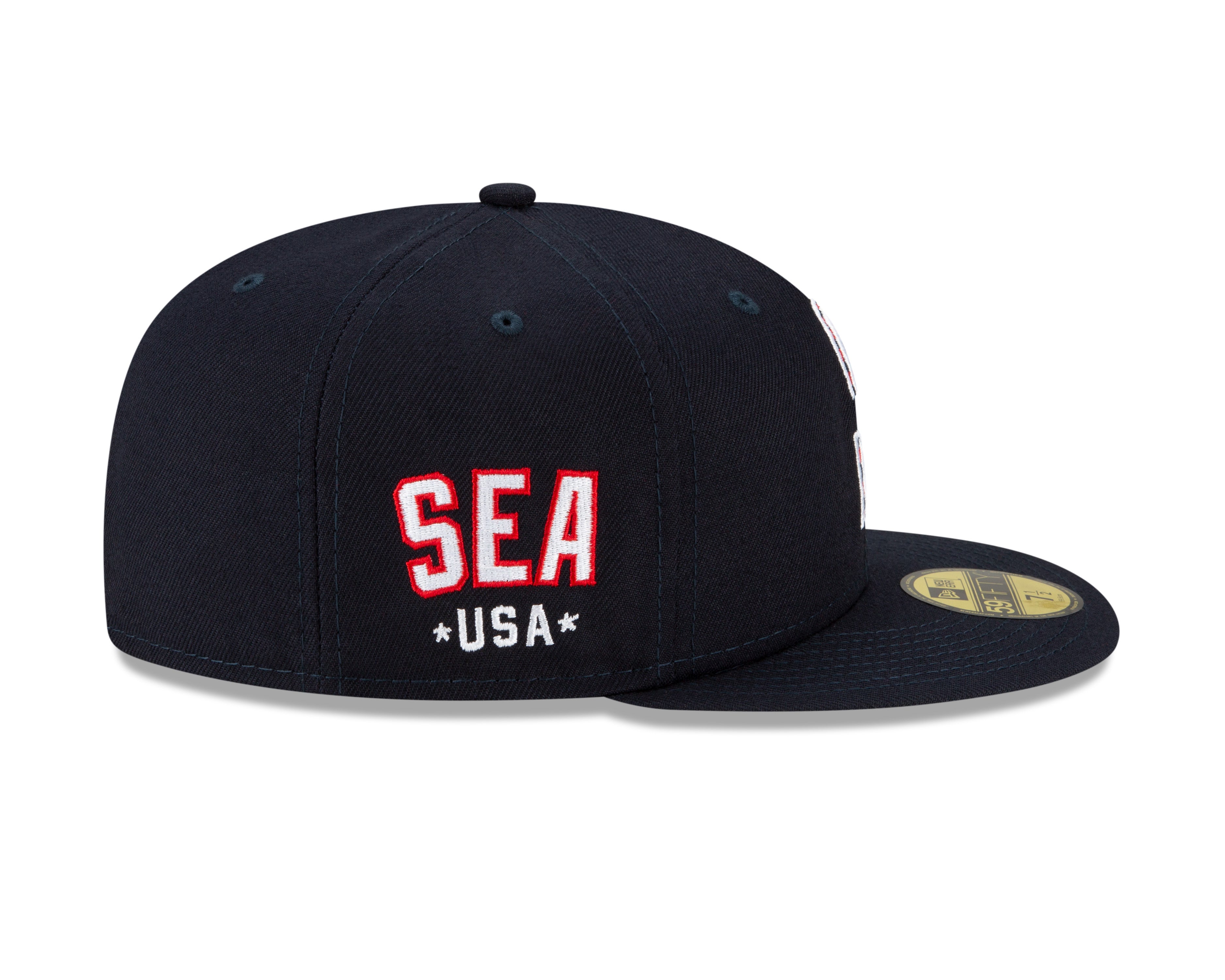 59Fifty Fitted Cap July 4 Seattle Mariners - Navy - Headz Up 