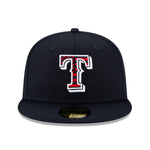 59Fifty Fitted Cap July 4 Texas Rangers - Navy - Headz Up 