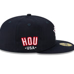 59Fifty Fitted Cap July 4 Houson Astros - Navy - Headz Up 