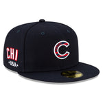 59Fifty Fitted Cap July 4 Chicago Cubs - Navy - Headz Up 