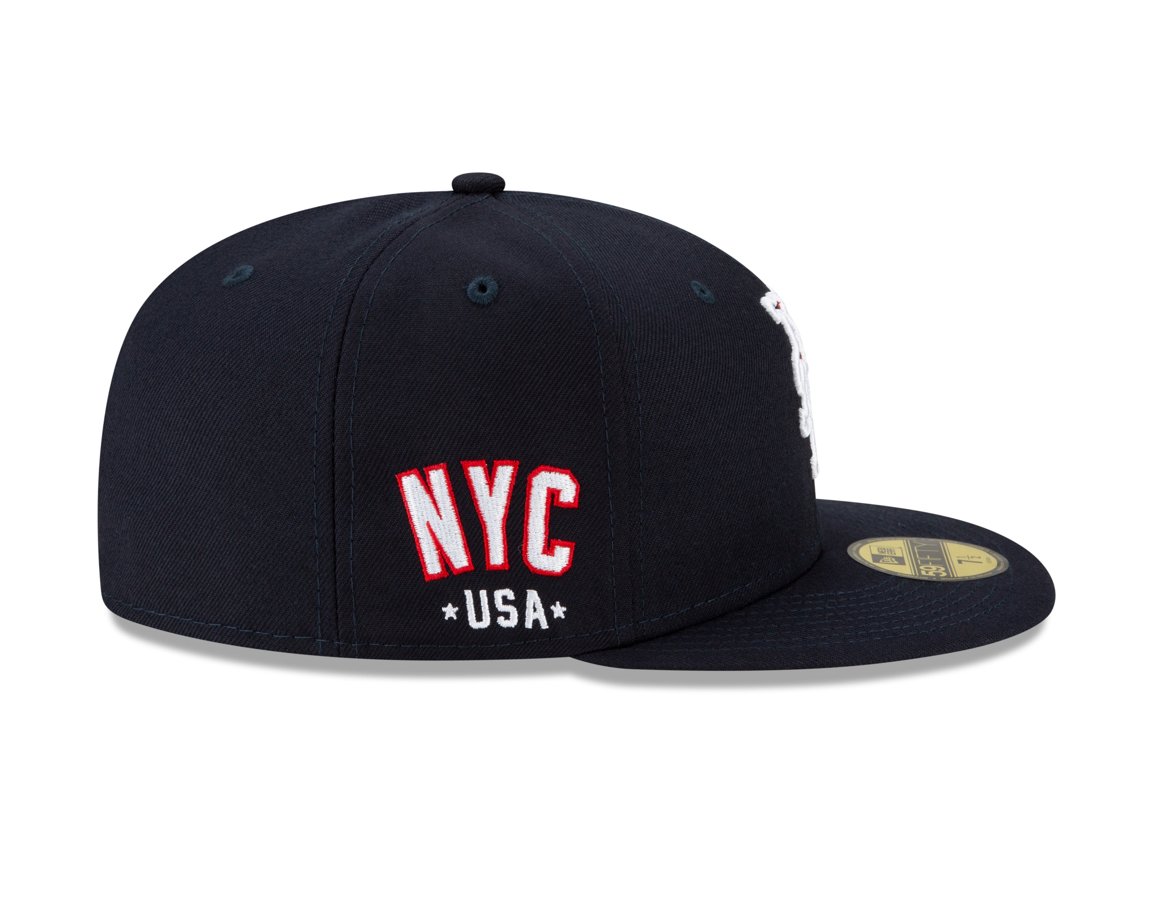 59Fifty Fitted Cap July 4 New York Mets - Navy - Headz Up 