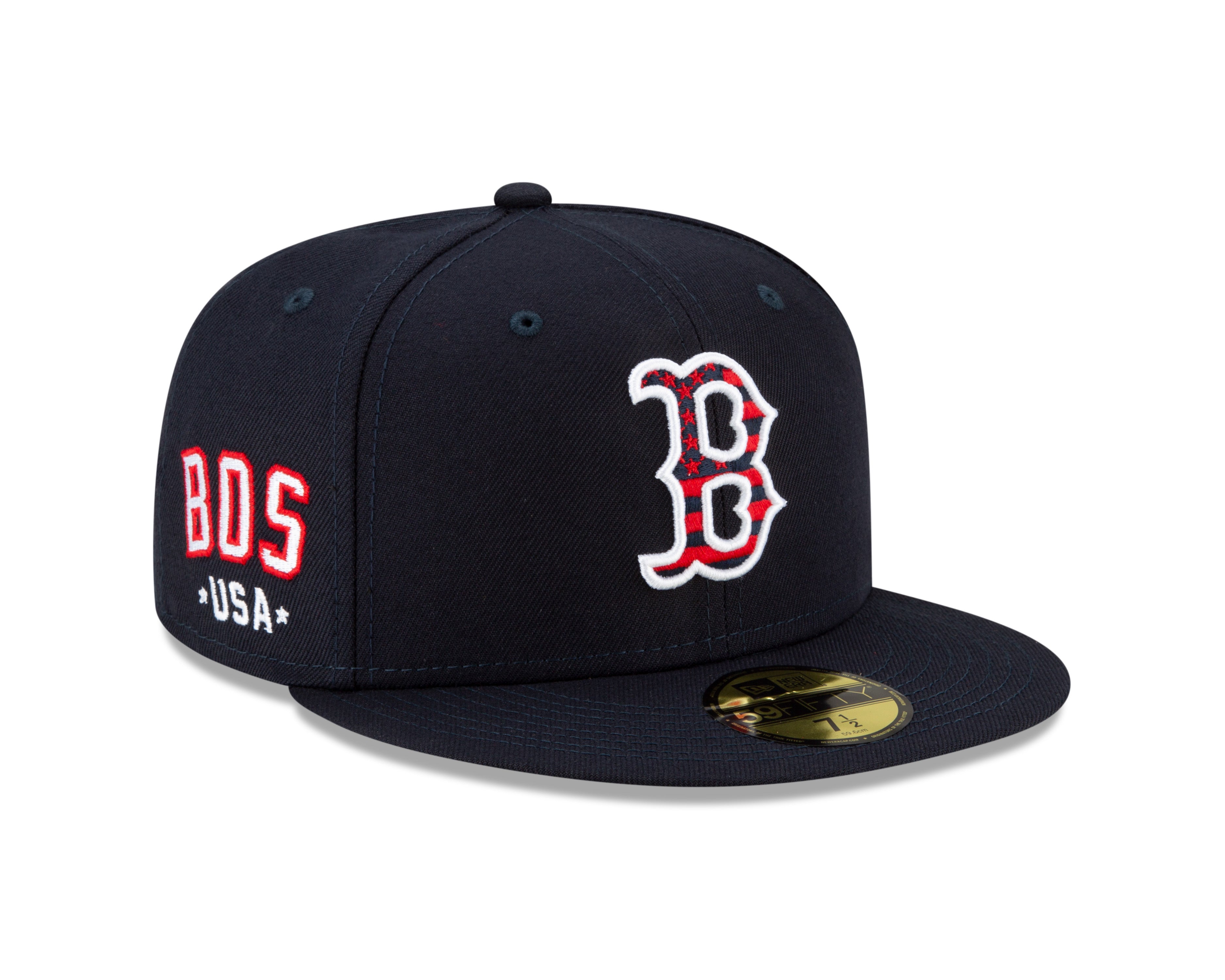 59Fifty Fitted Cap July 4 Boston Red Sox - Navy - Headz Up 