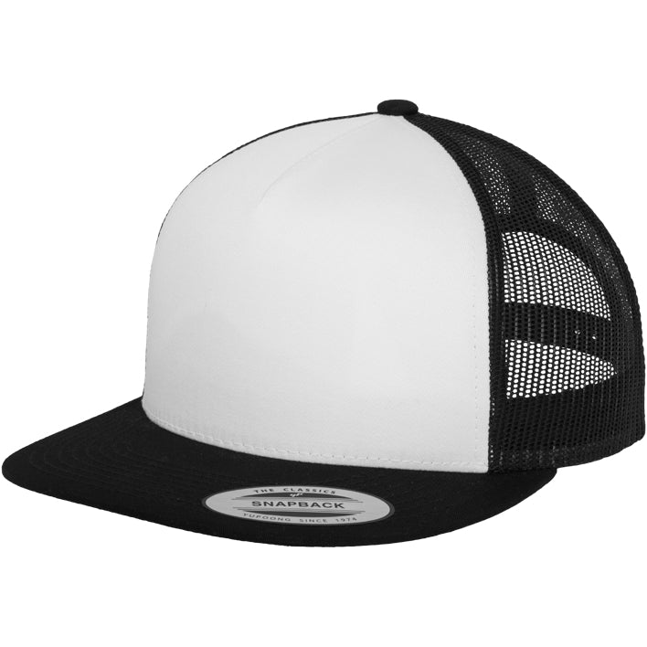 Classic Trucker - Black/White - Headz Up 