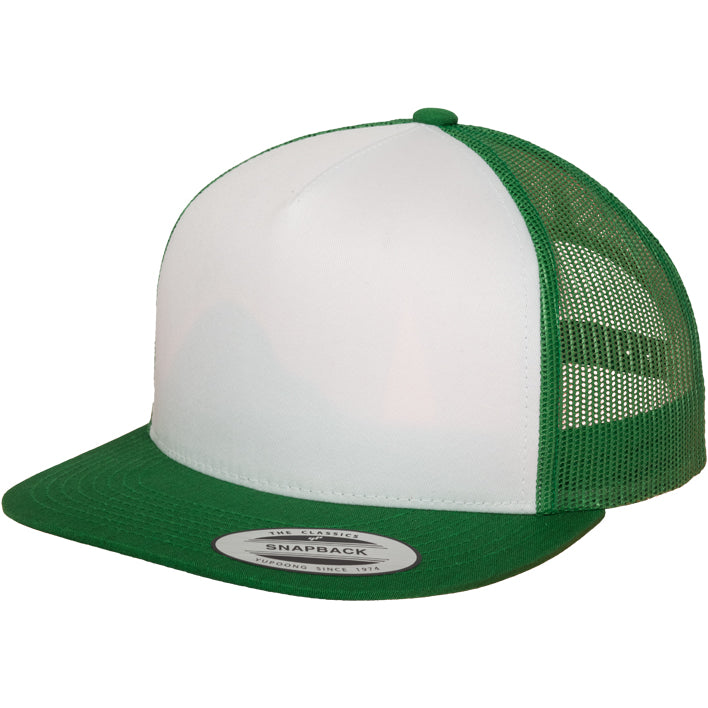 Classic Trucker - Kelly Green/White - Headz Up 
