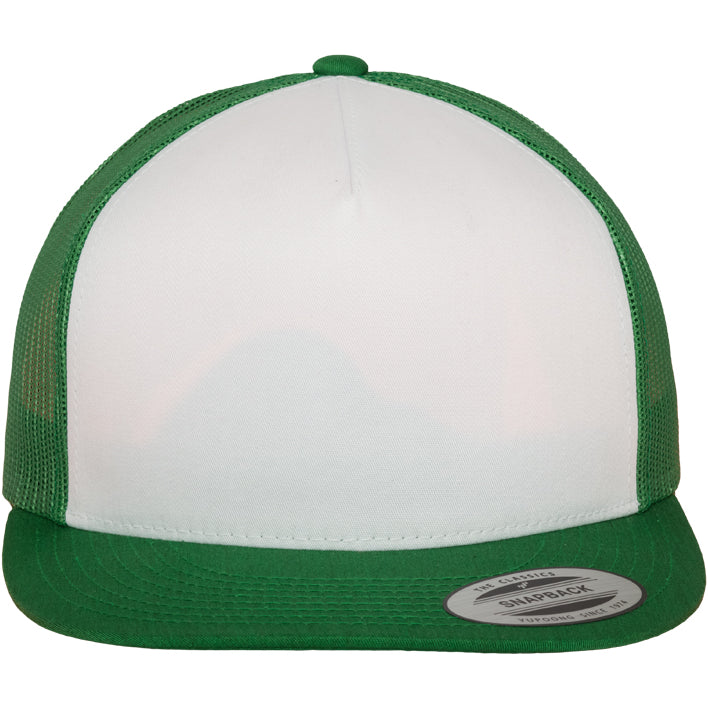 Classic Trucker - Kelly Green/White - Headz Up 