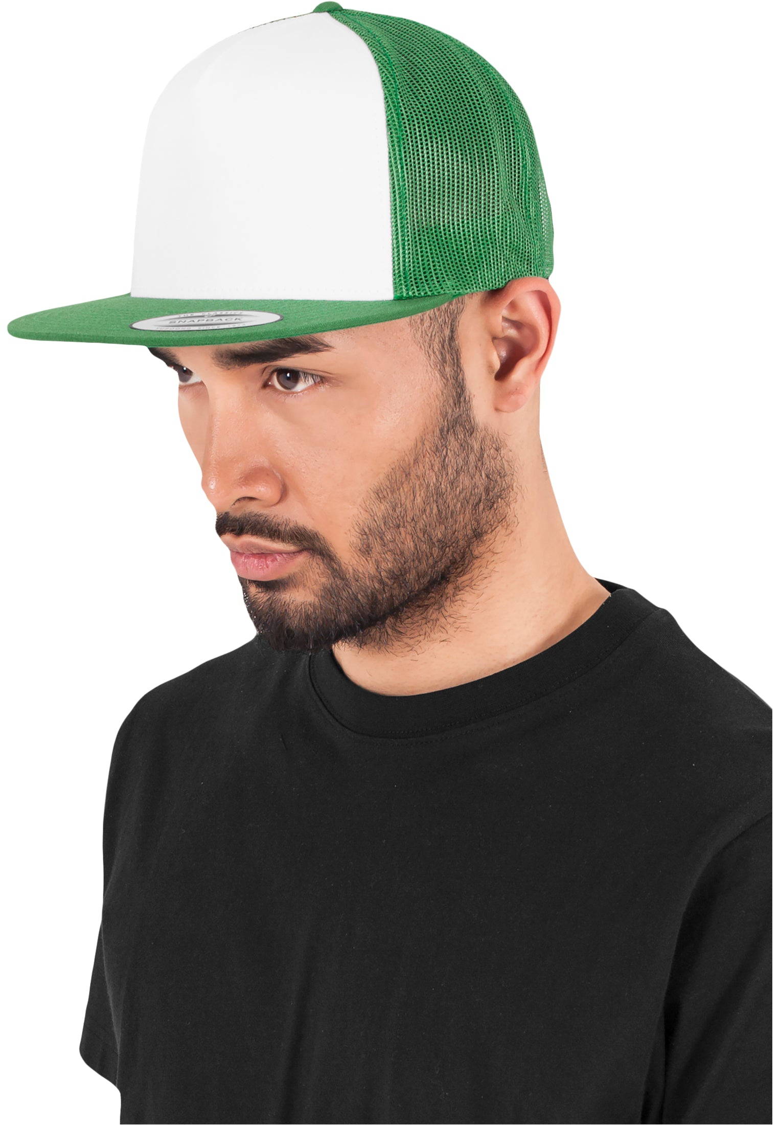 Classic Trucker - Kelly Green/White - Headz Up 