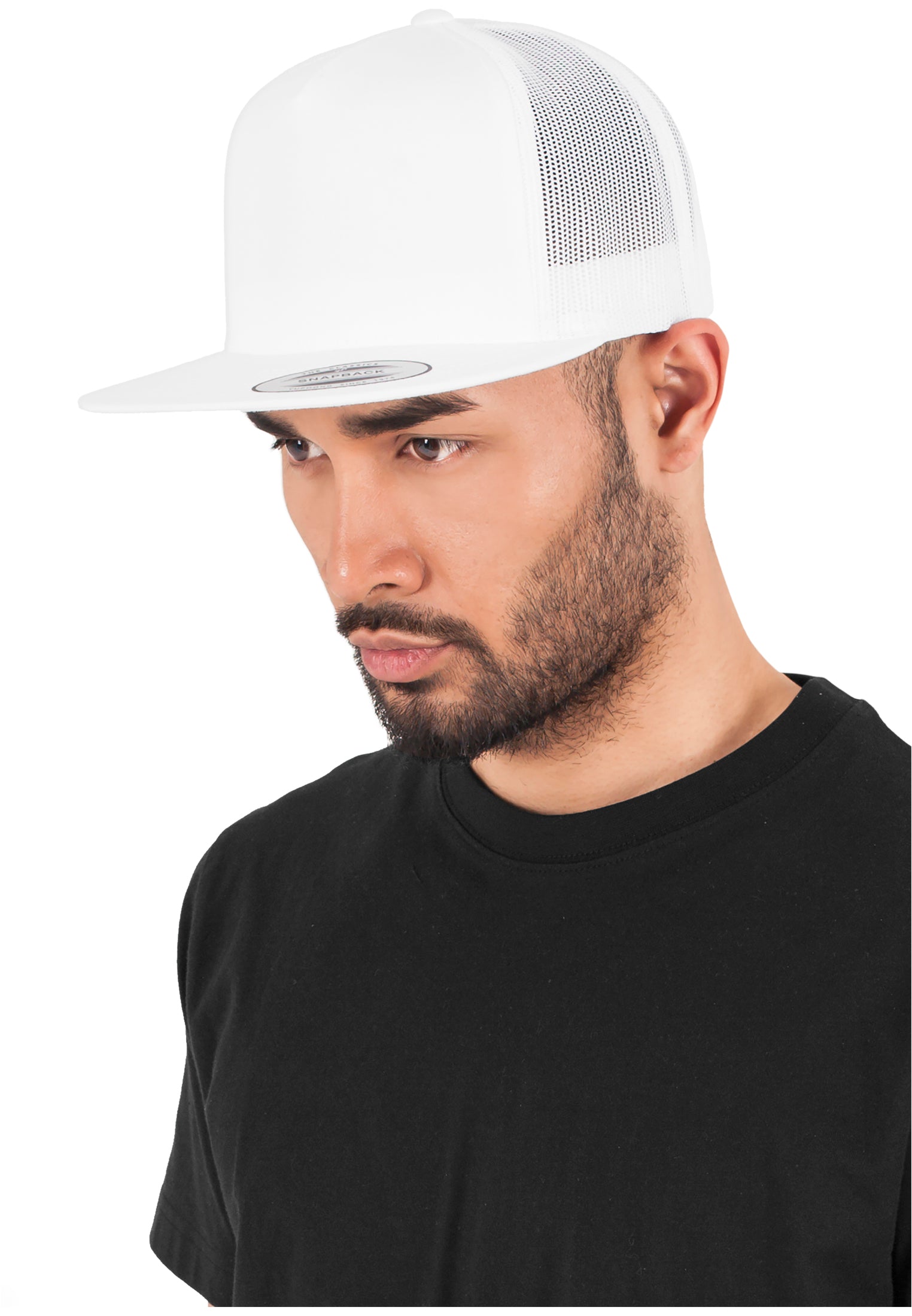 Classic Trucker - White - Headz Up 