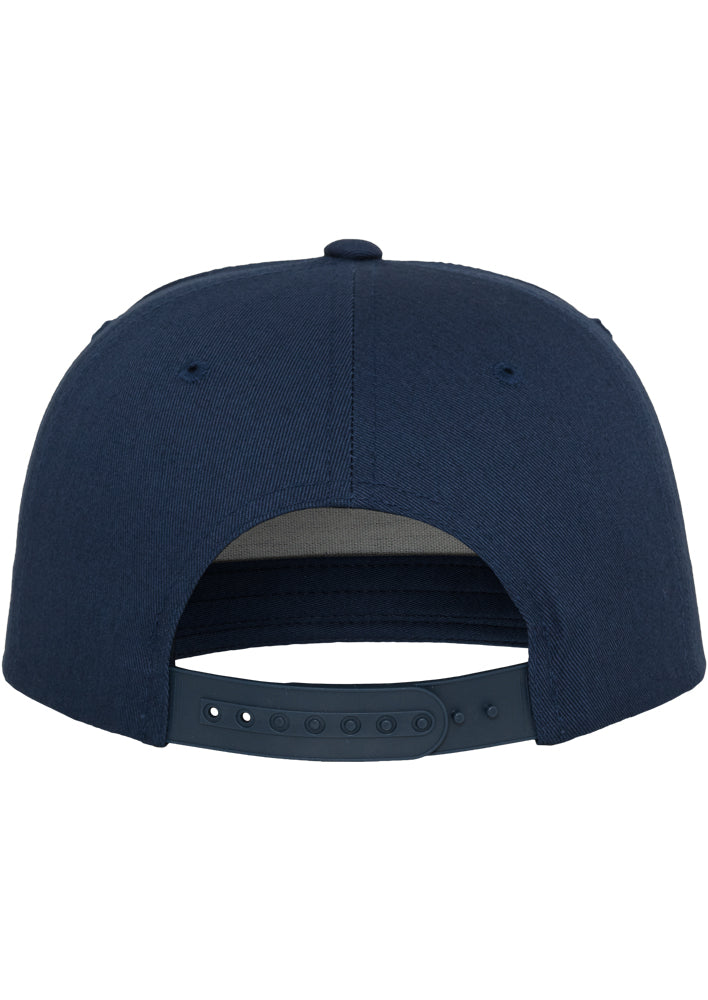 Classic 5-Panel Snapback - Navy - Headz Up 