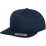 Classic 5-Panel Snapback - Navy - Headz Up 