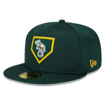 MLB Clubhouse 59Fifty Fitted Cap Oakland Athletics - Grøn - Headz Up 