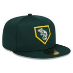 MLB Clubhouse 59Fifty Fitted Cap Oakland Athletics - Grøn - Headz Up 