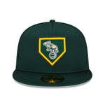 MLB Clubhouse 59Fifty Fitted Cap Oakland Athletics - Grøn - Headz Up 