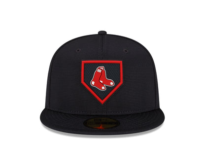 MLB Clubhouse 59Fifty Fitted Cap Boston Red Sox - Navy - Headz Up 