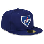 MLB Clubhouse 59Fifty Fitted Cap Los Angeles Dodgers - Blå - Headz Up 