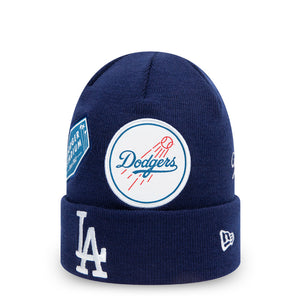 Multi Patch Cuff Beanie Los Angeles Dodgers - Royal - Headz Up 