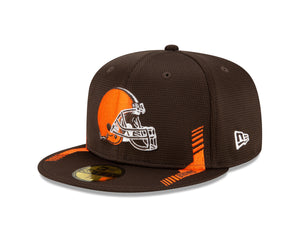 59Fifty Fitted Cap Cleveland Browns NFL21 - Brun - Headz Up 