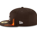 59Fifty Fitted Cap Cleveland Browns NFL21 - Brun - Headz Up 