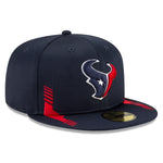 59Fifty Fitted Cap Houston Texas NFL21 - Navy - Headz Up 