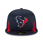 59Fifty Fitted Cap Houston Texas NFL21 - Navy - Headz Up 