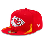 59Fifty Fitted Cap Kansas City Chiefs NFL21 - Rød - Headz Up 